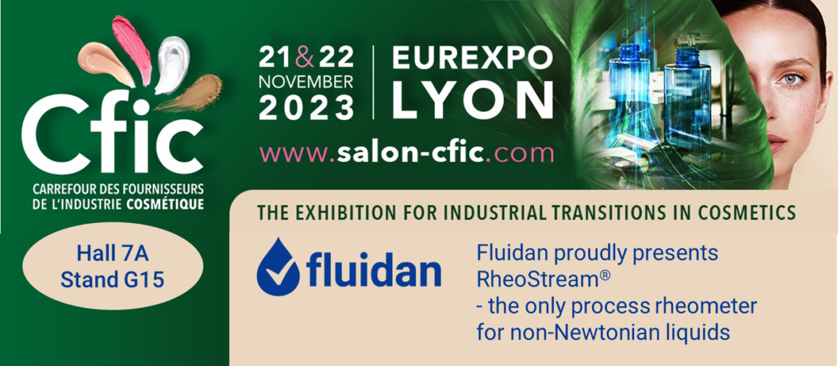 Fluidan Unveils Innovative Solutions for Personal Care at CFIC 2023 in Lyon